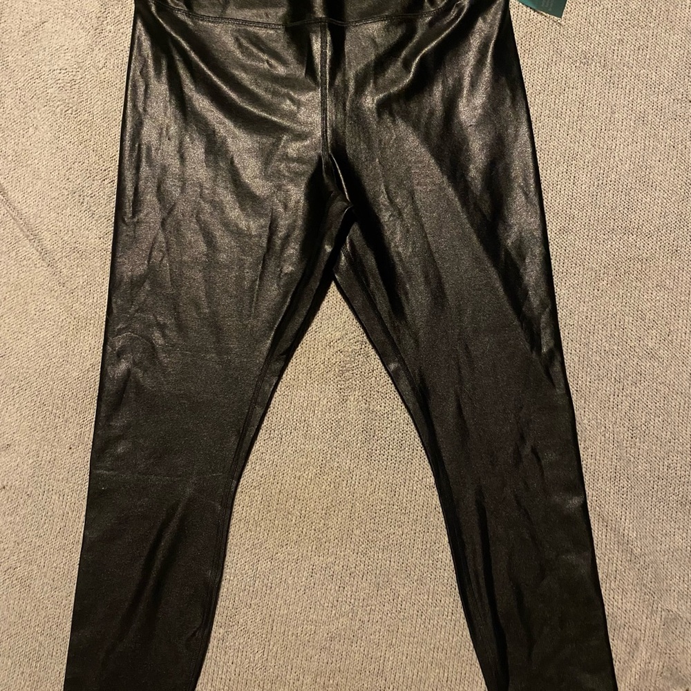 Maurices Black Faux Leather Leggings - Picture 6 of 6